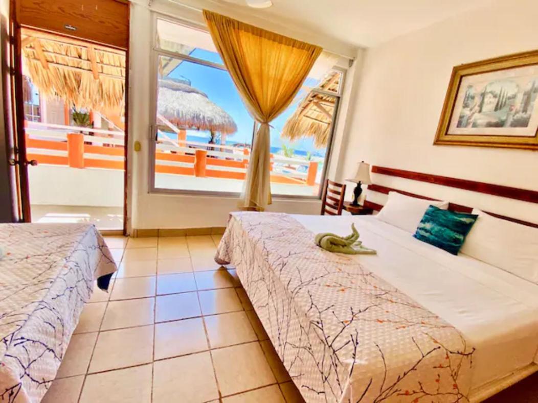 ホテルXimajo Casa Piedra Brisas de Zicatela エクステリア 写真